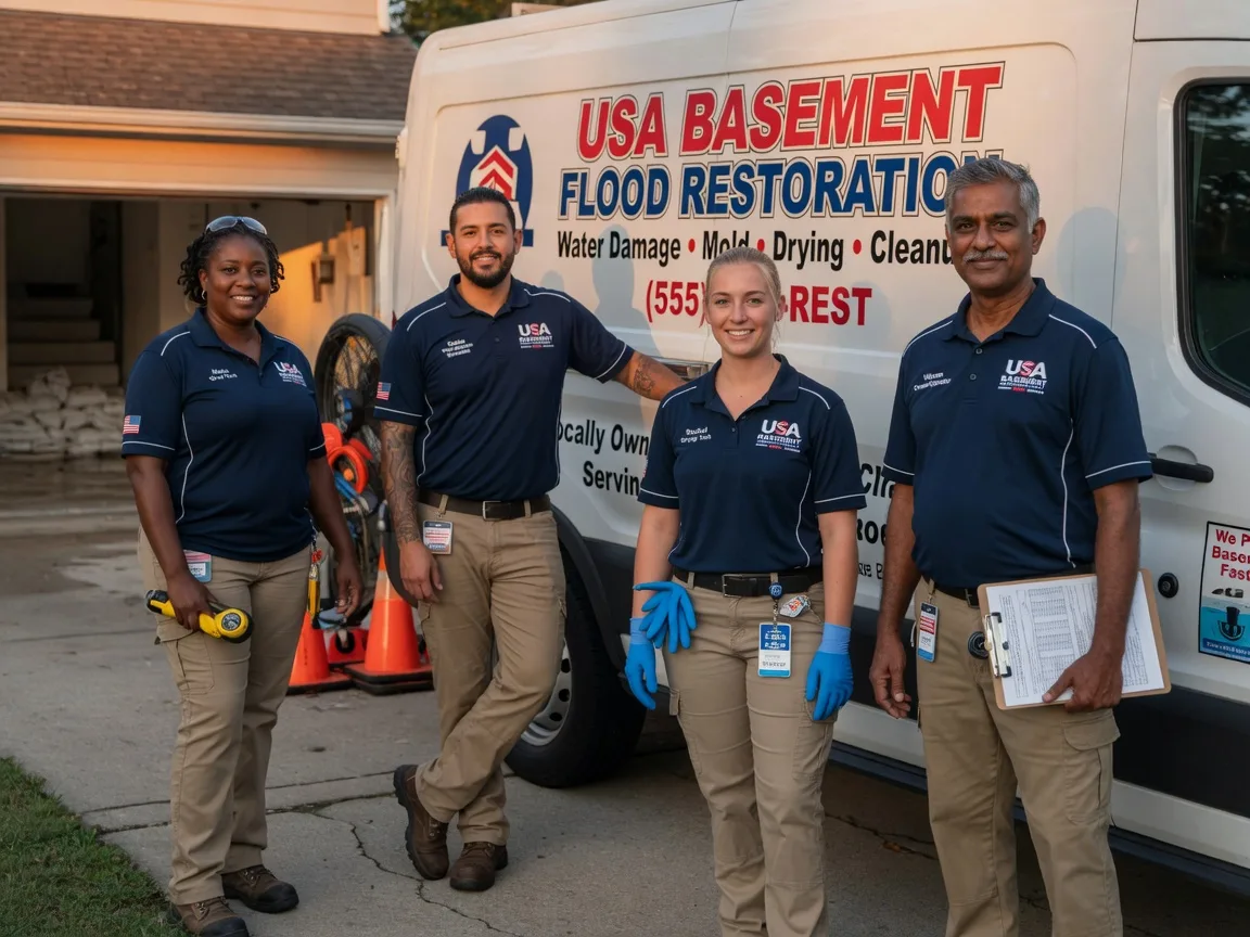 Basement Flood Cleanup company in Coello, IL